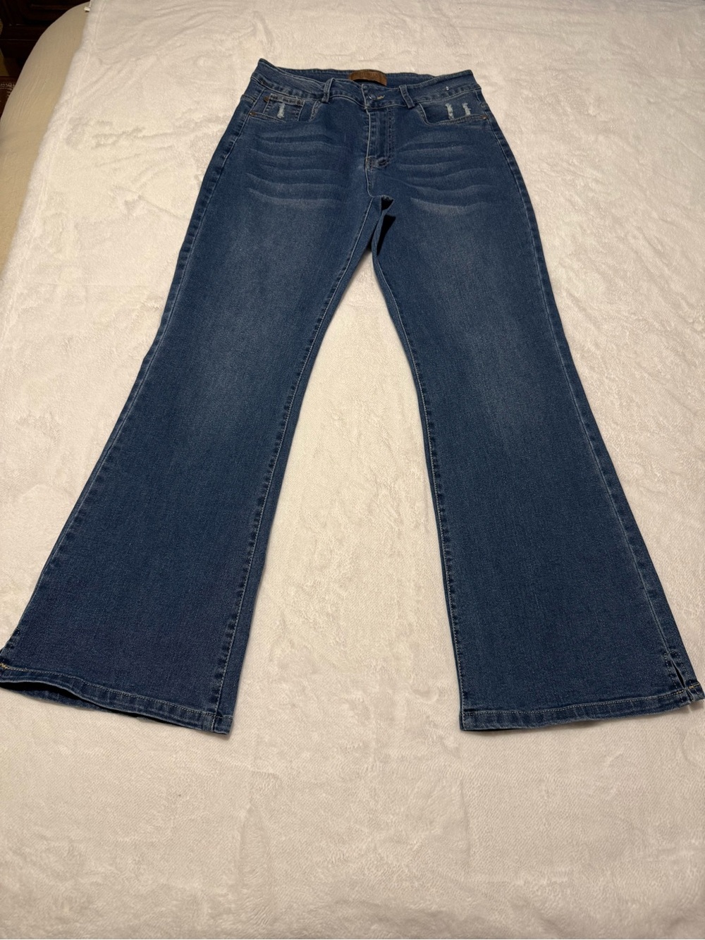 Judy Blue Medium Blue Flared Jeans